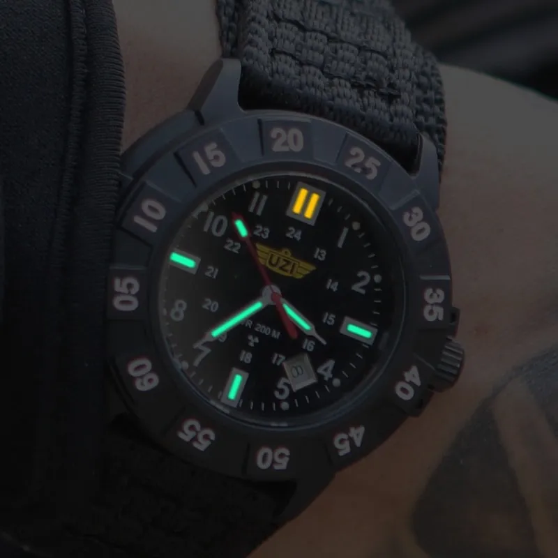 UZI Protector Watch - Swiss Tritium