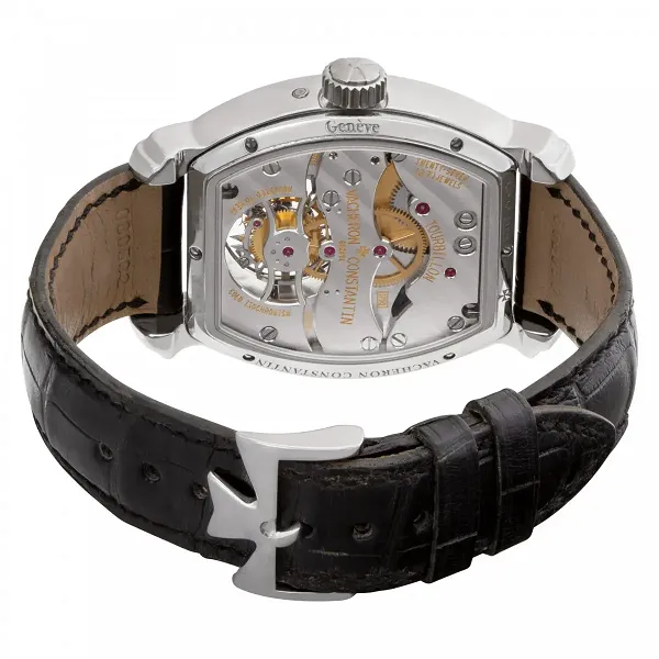 Vacheron Constantin Malte Tonneau Tourbillon Platinum Men's Watch