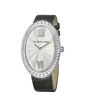 Van Cleef & Arpels Timeless XL 18K White Gold & Diamonds Lady's Watch