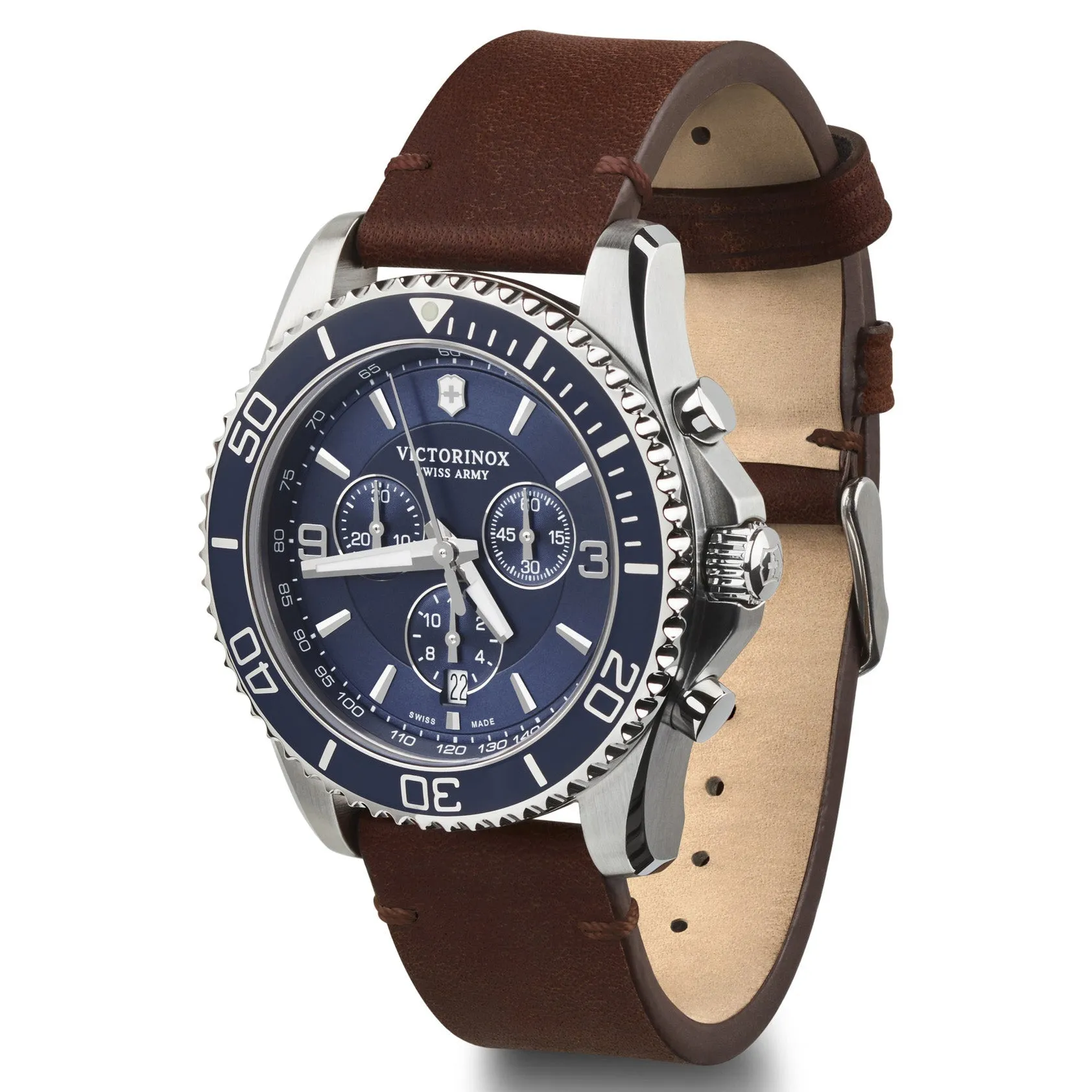 Victorinox Maverick Chrono Men's Brown Watch 241865