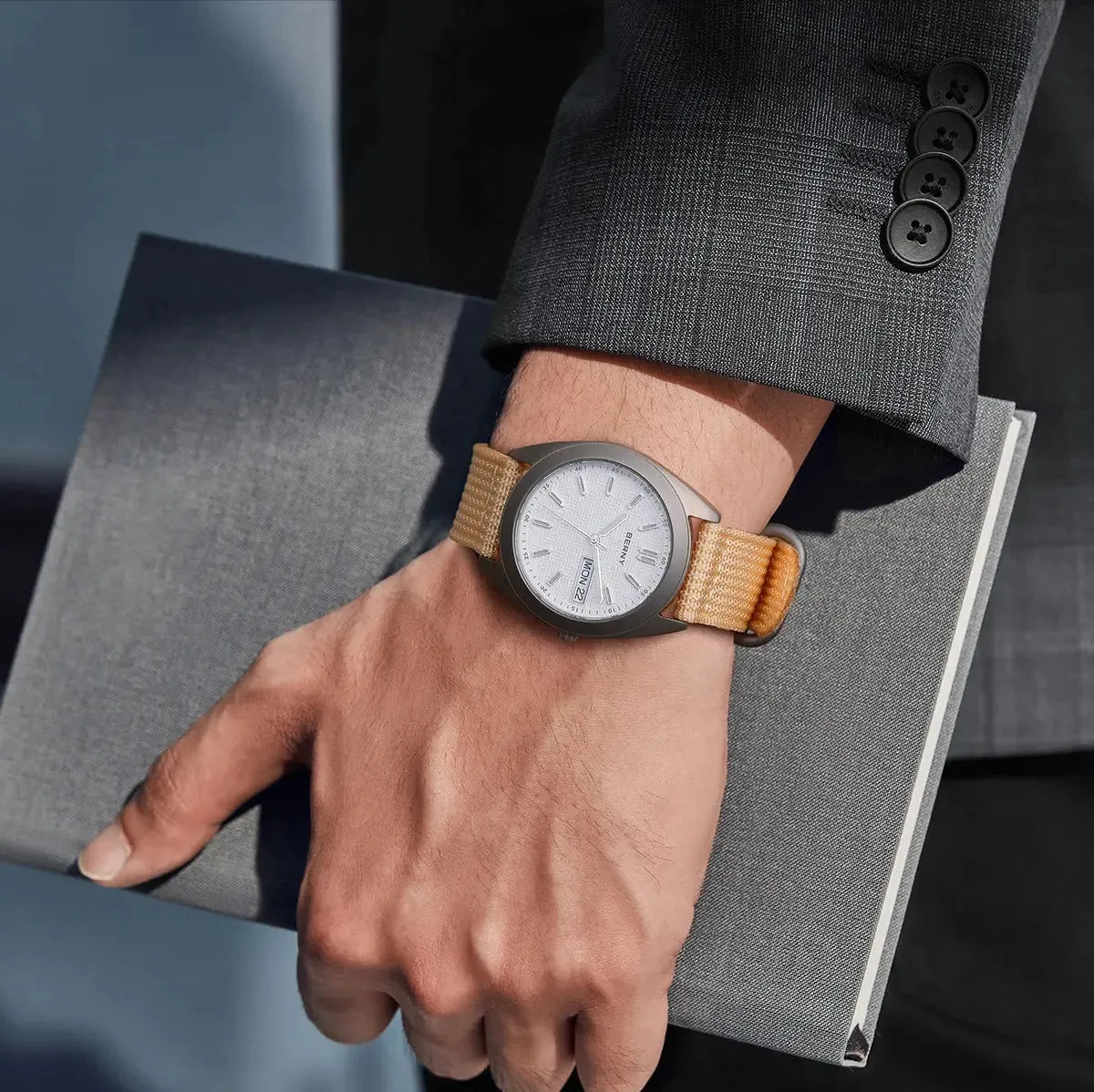 Watches For Men Date Week Calendar Watch 38mm Super Luminous Men's