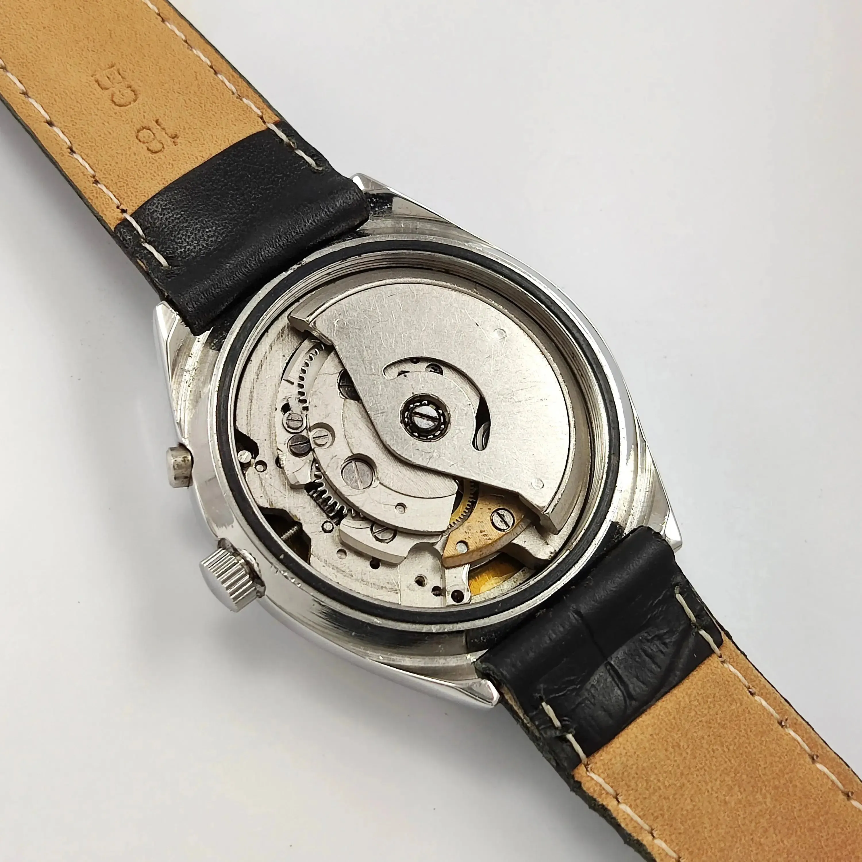 White Ricoh 21 Jewels R31 Day-Date Men's Watch