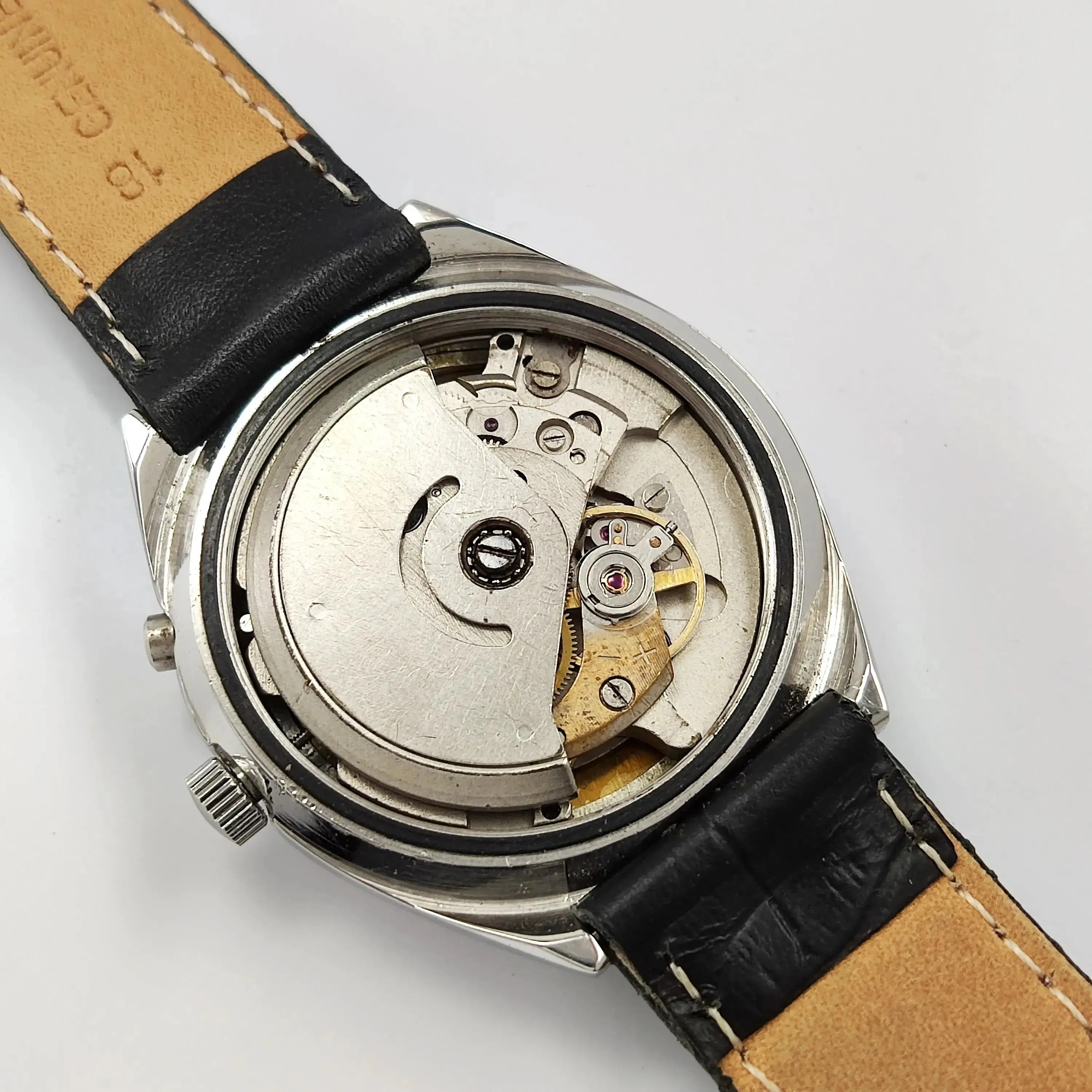 White Ricoh 21 Jewels R31 Day-Date Men's Watch