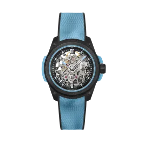 Wild One Skeleton 39MM - Sky Blue