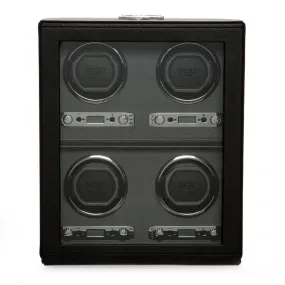 Wolf Viceroy 4 Piece Winder Black