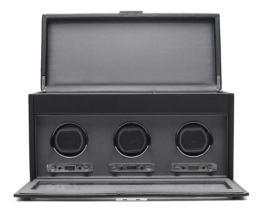 Wolf - Viceroy Triple Watch Winder w Storage | 456302