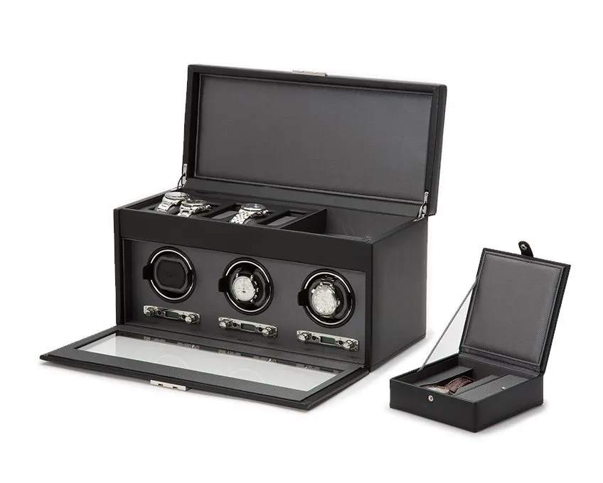 Wolf - Viceroy Triple Watch Winder w Storage | 456302