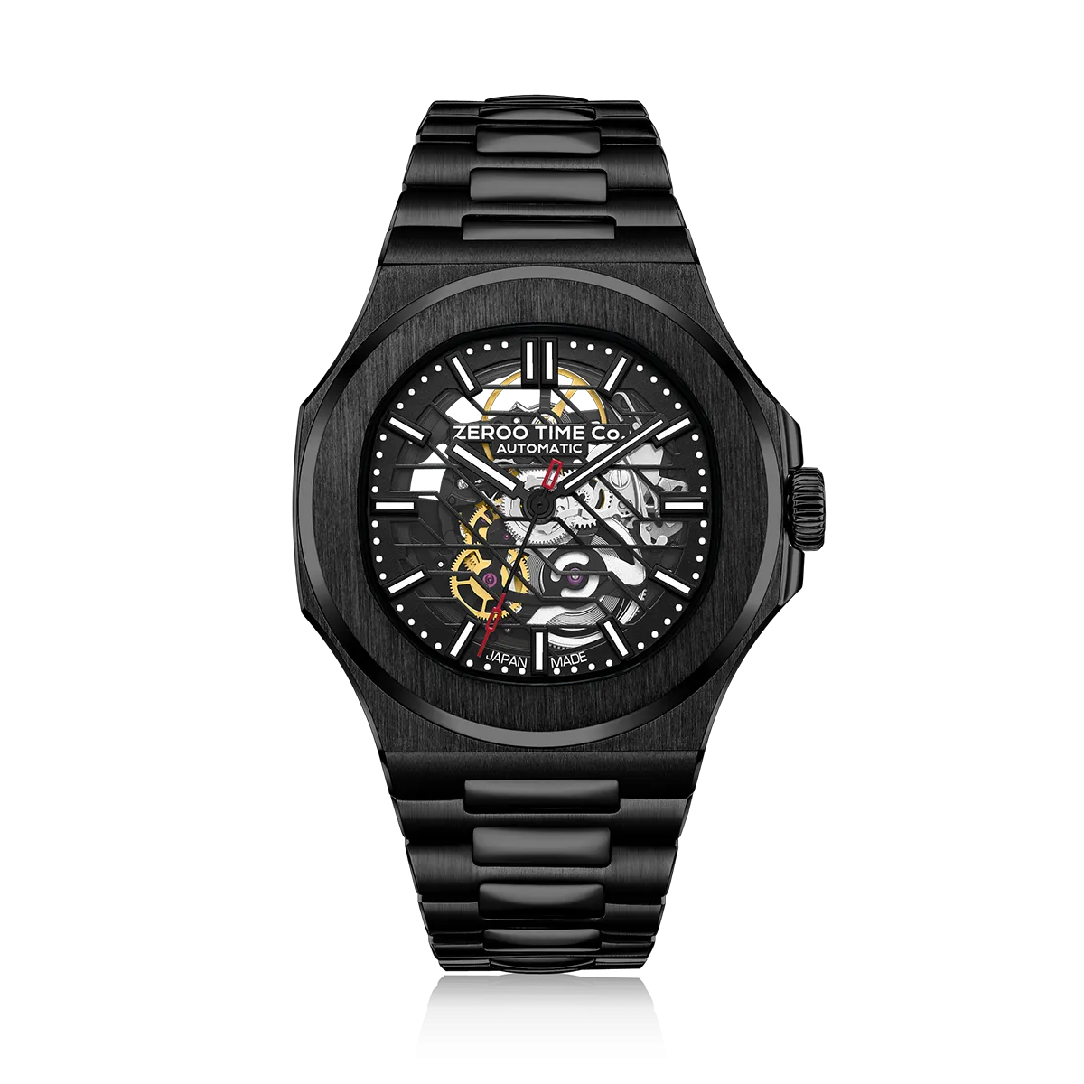ZEROO M3 THE LYRA SKELETON MECHANICAL AUTOMATICAUTOMATIC WATCH FOR GENTS - ZM003SBBK
